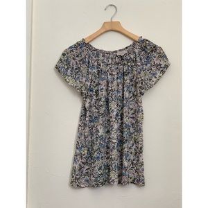 LOFT Floral Blouse